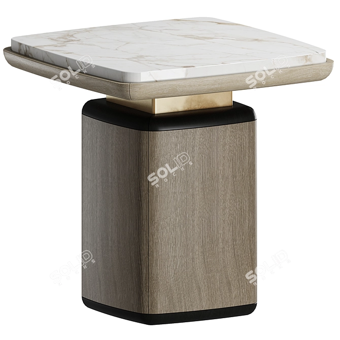 Minimalist Frato NAGANO Side Table 3D model image 1