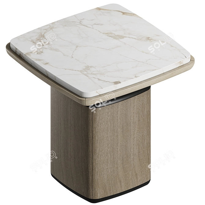 Minimalist Frato NAGANO Side Table 3D model image 2