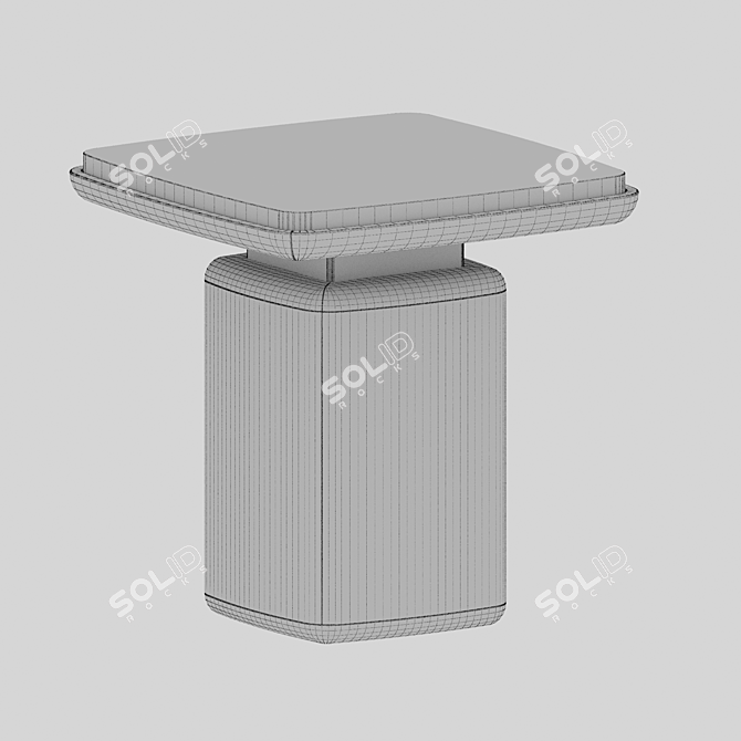 Minimalist Frato NAGANO Side Table 3D model image 3