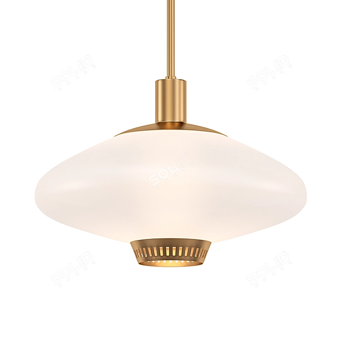 Stylish Bergström Ceiling Lamp - Illuminate Your Space 3D model image 1