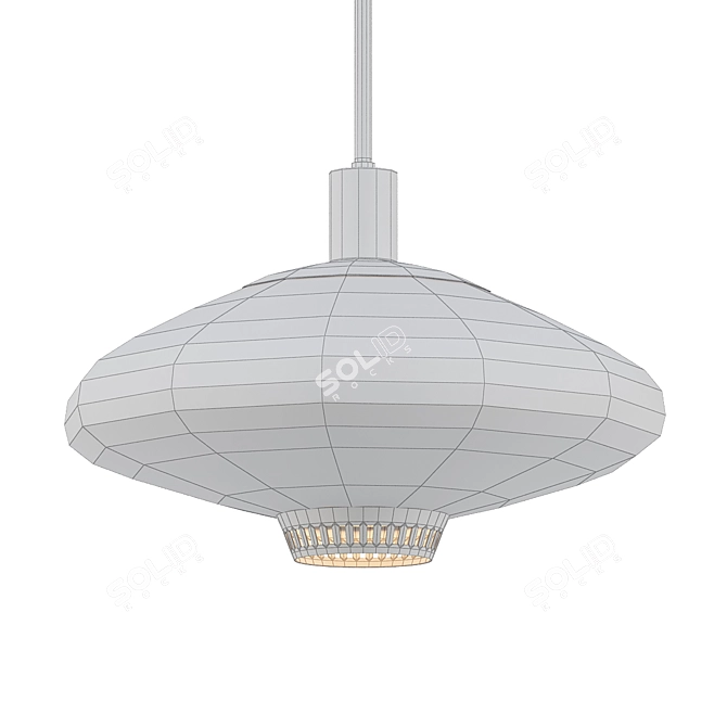 Stylish Bergström Ceiling Lamp - Illuminate Your Space 3D model image 2