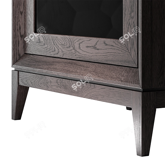 Italiano Toscana Bookcase: Classic elegance for your library 3D model image 4