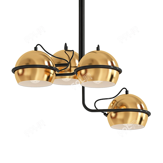 Minimalist Ceiling Lamp - 138343 3D model image 1