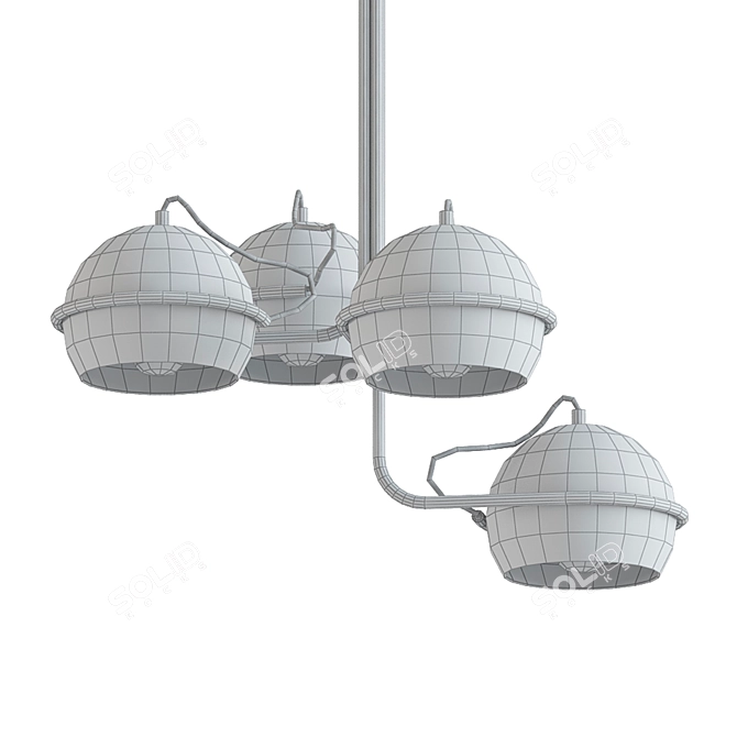 Minimalist Ceiling Lamp - 138343 3D model image 2