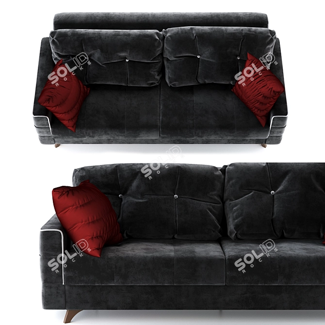 Soho Sofa Bed: Stylish and Comfortable 3D model image 2