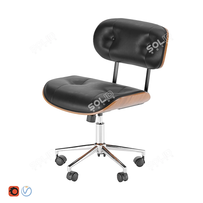 Elevate Office Chair 3D model image 7