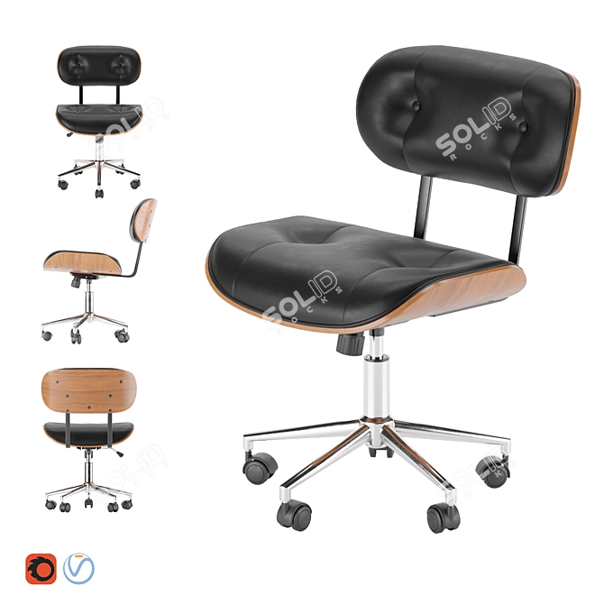 Elevate Office Chair 3D model image 8