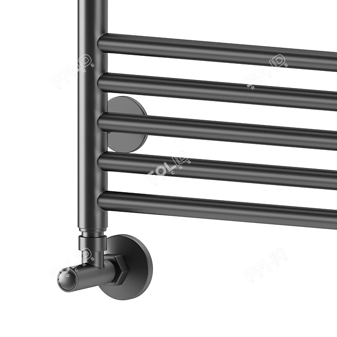 Aurora Water Heated Towel Rail 3D model image 4