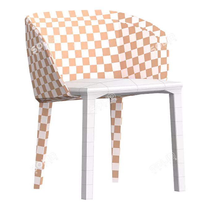 Elegant Lepel Smooth Table: Sleek Functional Design 3D model image 6