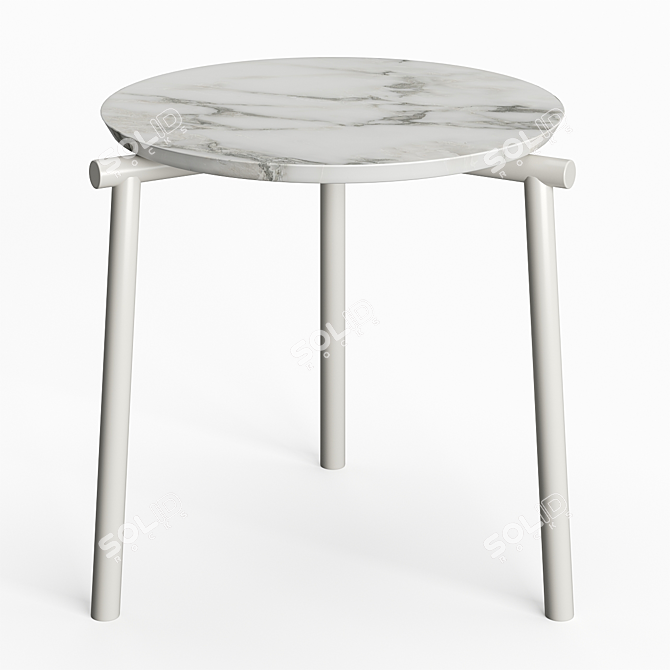 Jack Side Table: Customizable & Versatile 3D model image 2