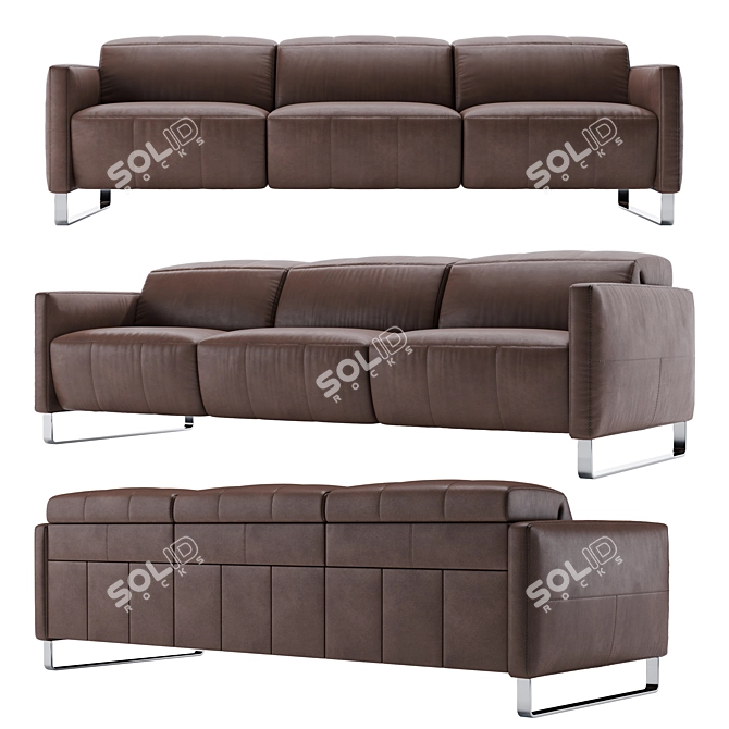 Natuzzi Italia Sophy Sofa 3D model image 1