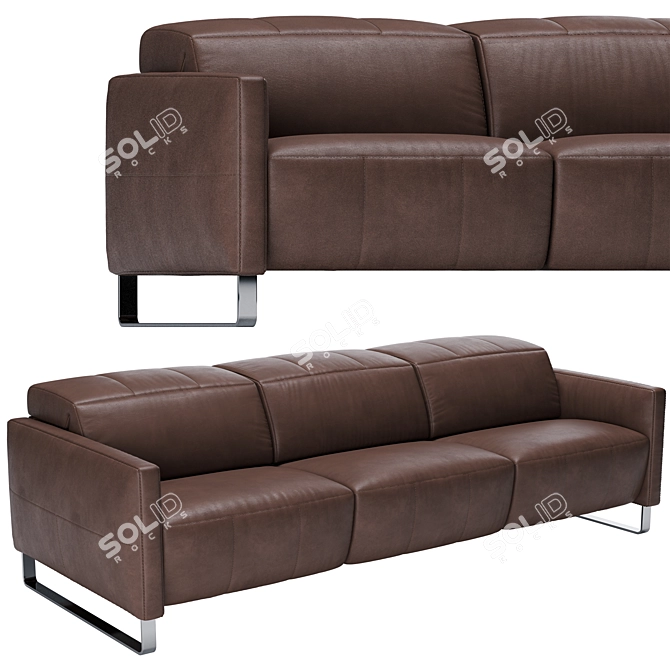 Natuzzi Italia Sophy Sofa 3D model image 2