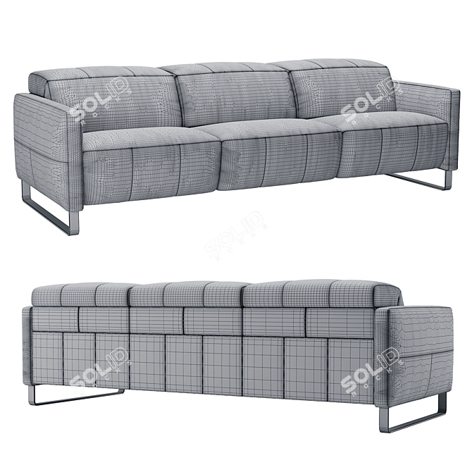 Natuzzi Italia Sophy Sofa 3D model image 3