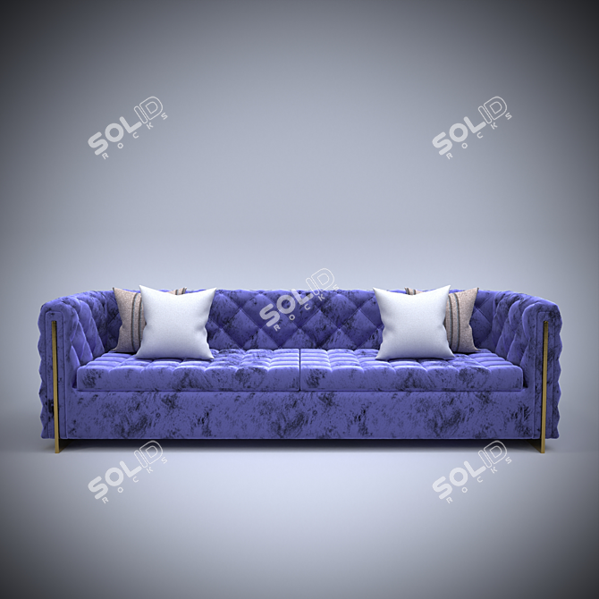 Modern Comfort Sofa 3D model image 2