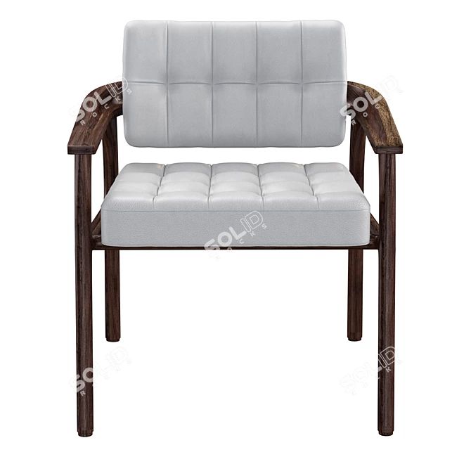 Trussardi 2017 Lounge Armchair 3D model image 4