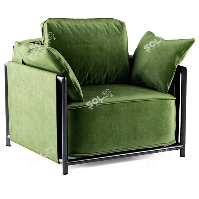 Luxury Dodo Armchair – Ghidini 1961 3D model image 1