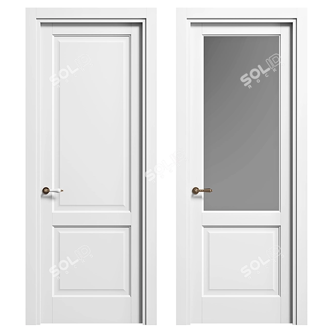 GALANT Volhovec Doors Collection 3D model image 1