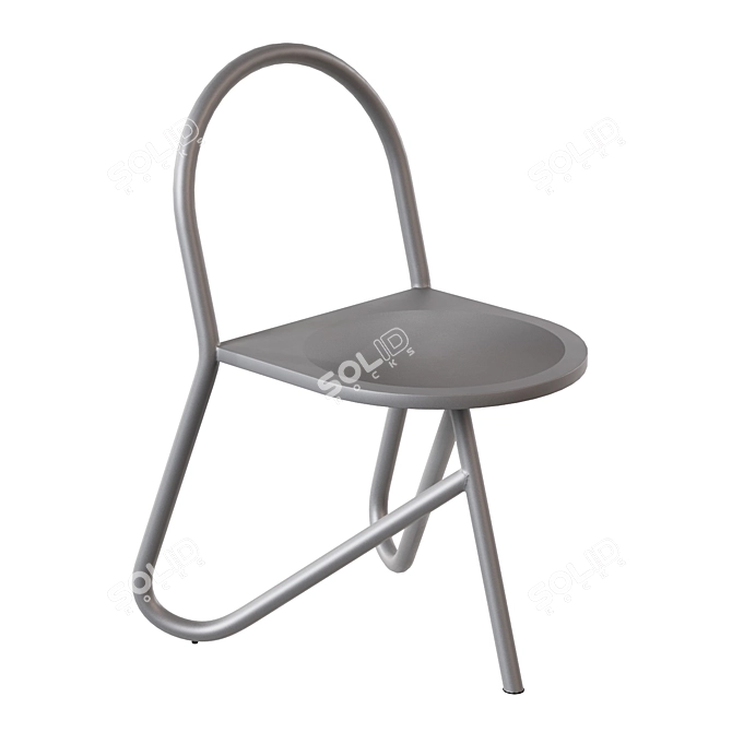 Modern Ergonomic Chair by YUUE 3D model image 1