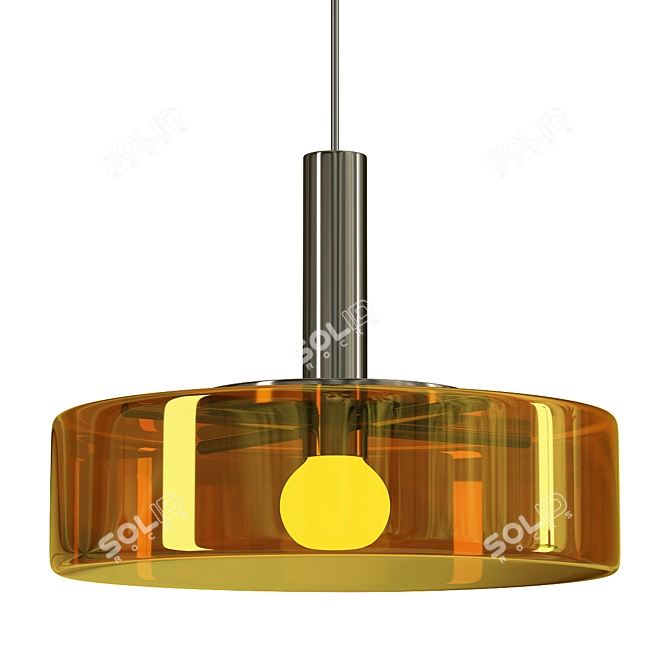 Modern Elegance: Dechem Studio Magion Pendant 3D model image 1