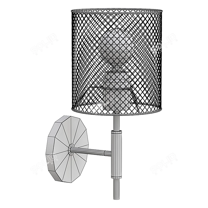 Lucide Baskett 45259 Pendant Light 3D model image 2