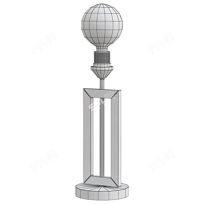 Vitaluce V4342: Modern Table Lamp 3D model image 2