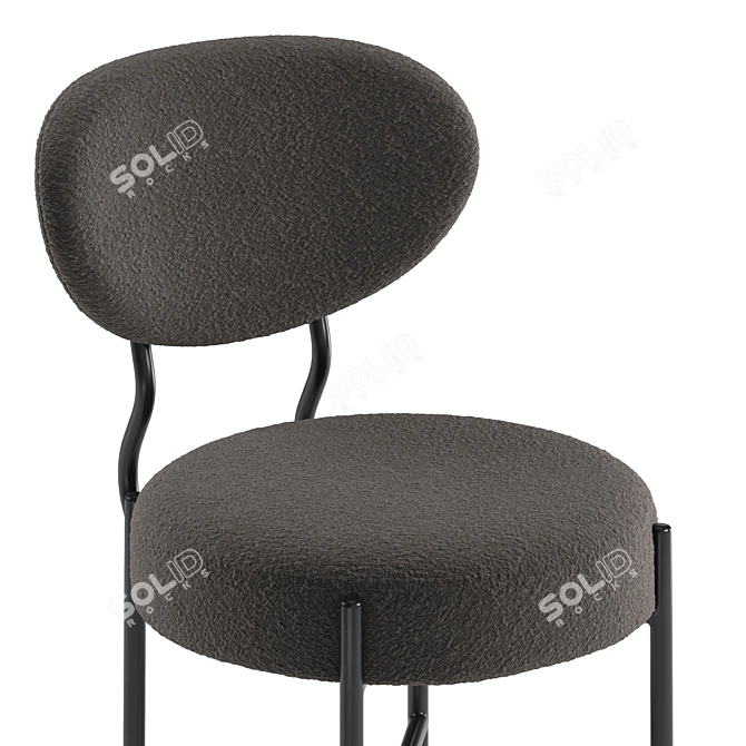 Eichholtz Vicq Chair: Stylish and Compact 3D model image 2