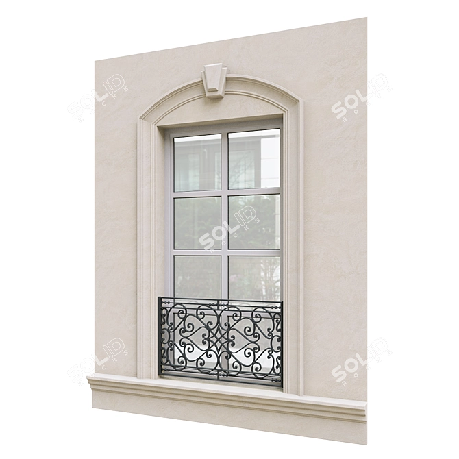 Optimized Exterior Windows v.46 3D model image 1