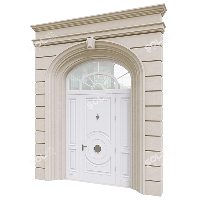 Optimized Exterior Doors v.51 3D model image 2