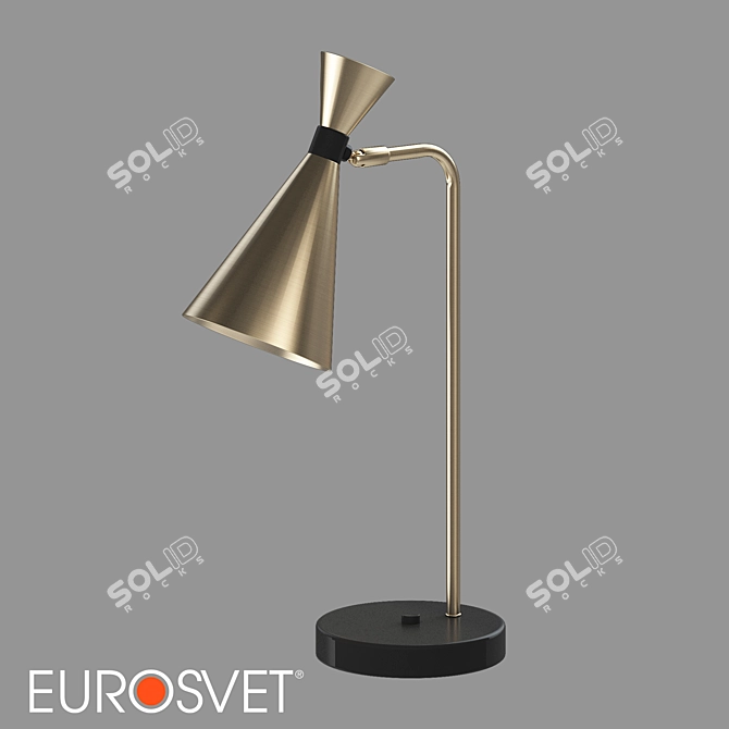 Elegant Glustin Table Lamp 3D model image 1