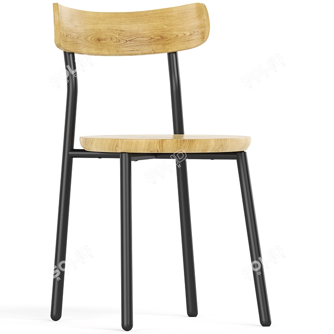 Modern Design Them Chair 3D model image 1