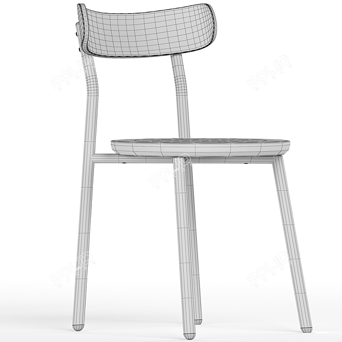 Modern Design Them Chair 3D model image 5