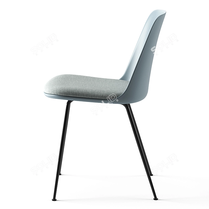 Modern Rely HW7 Chair by &Tradition 3D model image 5