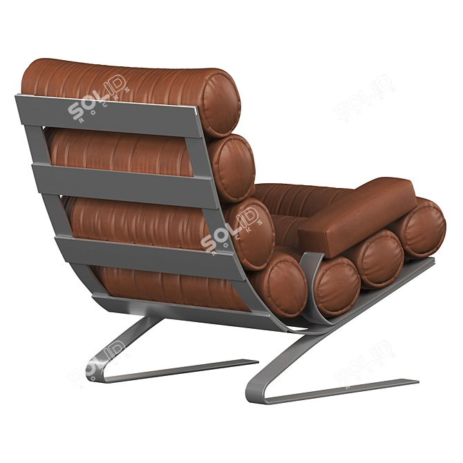 Modern Comfort: Cor Sinus Armchair 3D model image 4