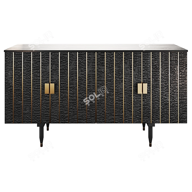 Title: Contemporary Bardarbunga Sideboard 3D model image 2