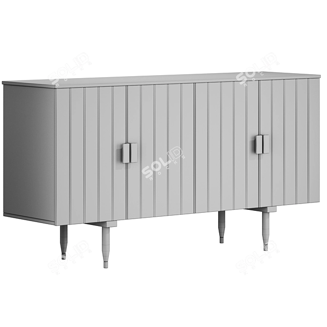 Title: Contemporary Bardarbunga Sideboard 3D model image 4