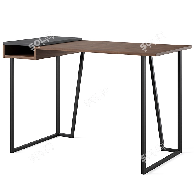 Cosmo Geras Desk: Sleek and Functional 3D model image 1