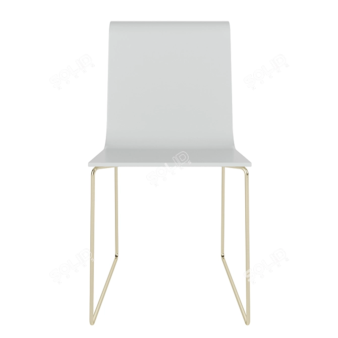 CurlEase Chair 3D model image 2