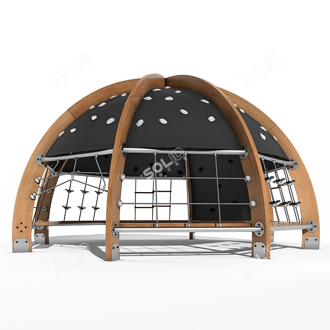 Title: Cosmic Adventure: Giant Planetarium 3D model image 1