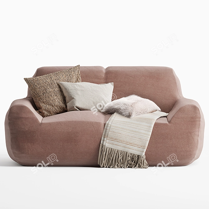 Comfort Deluxe Sofa Lounge 3D model image 5