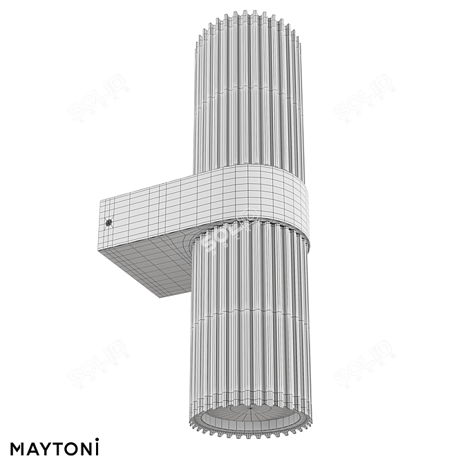 Dynamics Wall Lamp Set 3D model image 4