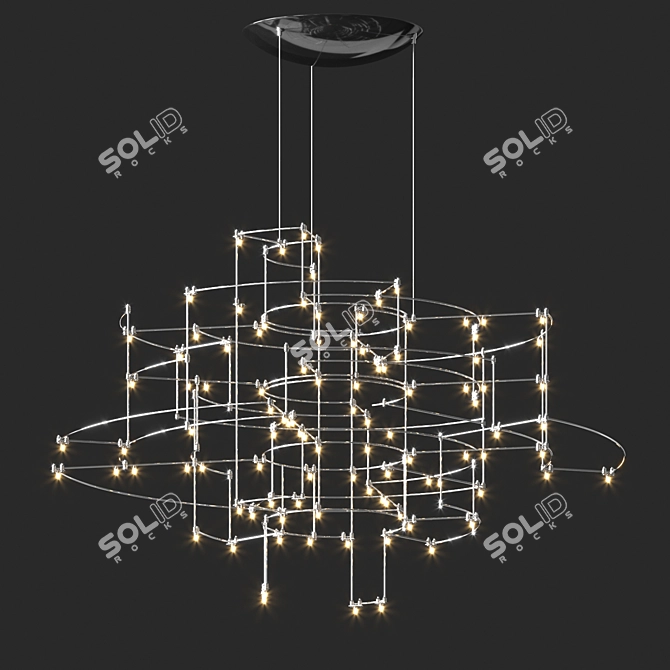 Quasar Chilla: Modern Illumination Collection 3D model image 2