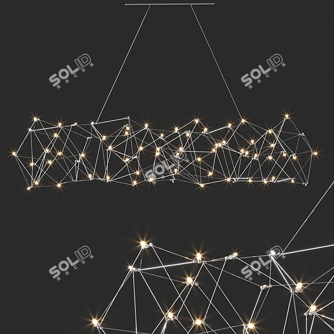 Quasar Chilla: Modern Illumination Collection 3D model image 3