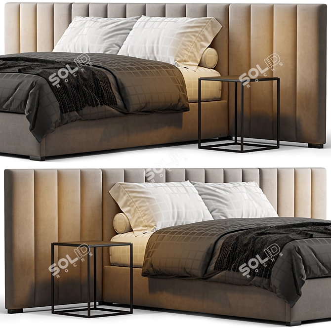 Modena Extended Vertical Bed 3D model image 3