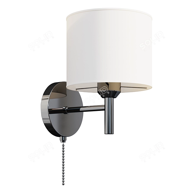 Aurora Wall Lamp: Elegant Sconce 3D model image 1