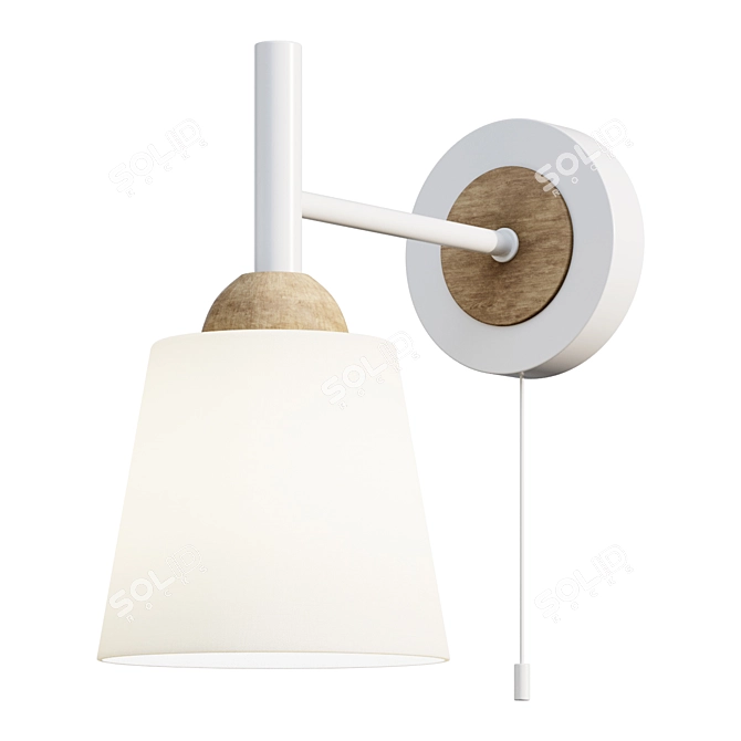 Modern Sconce Wall Lamp • Elegant Lighting 3D model image 1