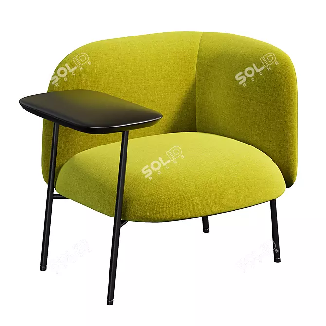 Bross Sit: Stylish Armchair in 2017 Design 3D model image 2