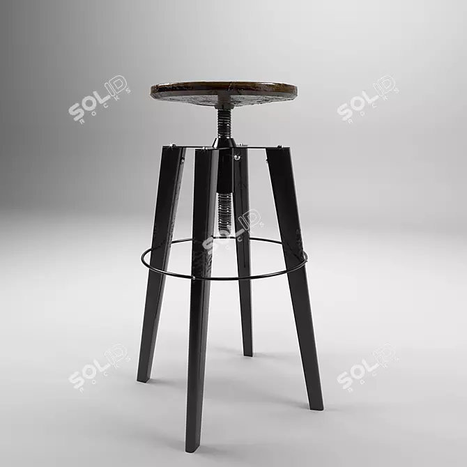 Stylish Bar Table for Any Occasion 3D model image 1