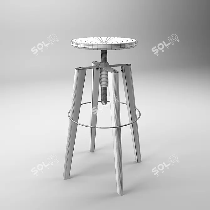 Stylish Bar Table for Any Occasion 3D model image 3