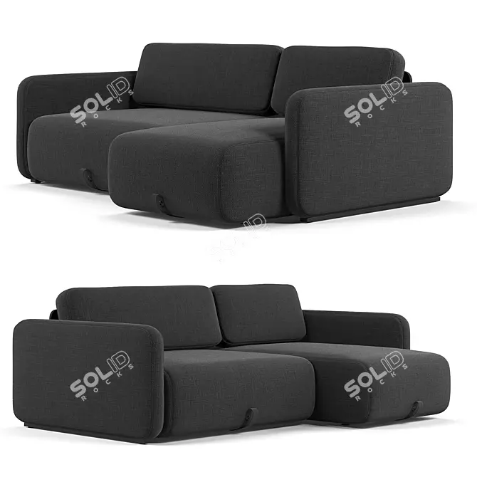 Innovation Living Vogan Sofa Bed 3D model image 1