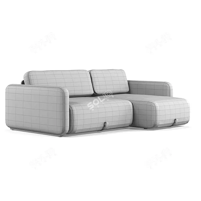 Innovation Living Vogan Sofa Bed 3D model image 3